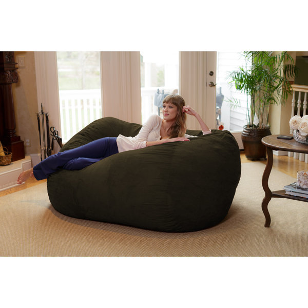 Symple Stuff Large Bean Bag Sofa & Reviews Wayfair